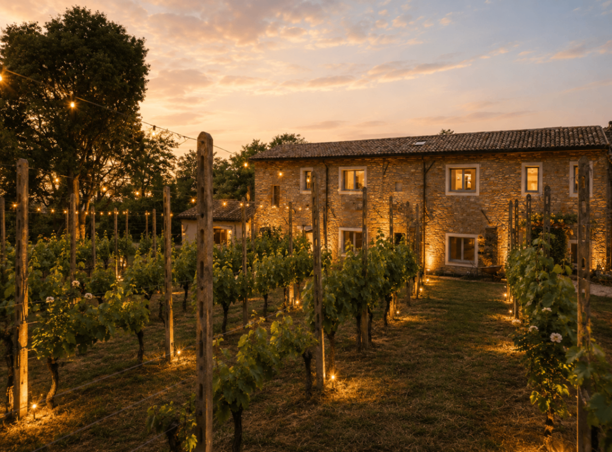 Vigna privata di Villa Petrosa a Castell'Arquato